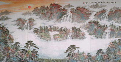 PG0004-001 福门鸿运连年盛，宝地财源逐日增