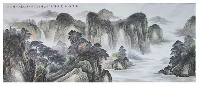 PW0029-004  万里江山迎朝晖